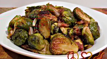 Balsamic Brussels Sprouts with Bacon - Website 3