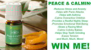 Peace & Calming - An Everyday Essential Oil Giveaway