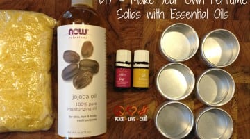 DIY- Make Your Own Perfume Solids with Essential Oils