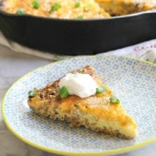 Spicy Sausage and Caramelized Onion Breakfast Bake-image