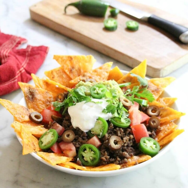 Keto Nachos | Peace Love and Low Carb