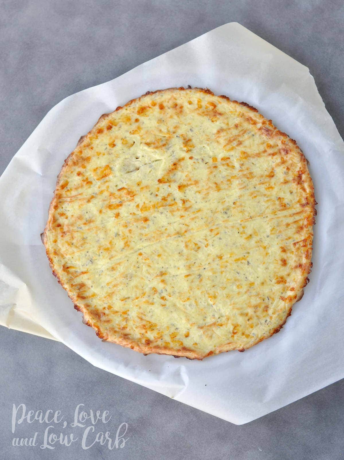 Cheese Crust Pizza Keto - Ricomoren