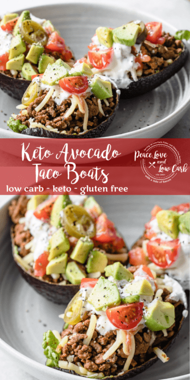 These Keto Avocado Taco Boats are the perfect way to level up your low carb Taco Tuesday Routine. They are fresh, light, and fun!
