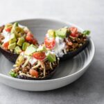 The Keto Avocado Taco Boats are the perfect way to level up your low carb Taco Tuesday Routine. They are fresh, light, and fun!