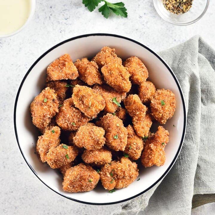 Keto Chicken Nuggets - Peace Love and Low Carb