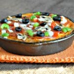 Pizza Frittata | Peace Love and Low Carb