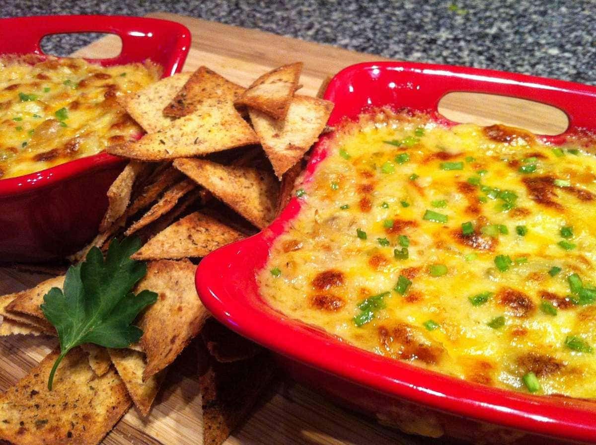 Hot Shrimp and Artichoke Dip - Peace Love and Low Carb