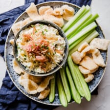 Caramelized Onion and Bacon Dip