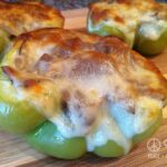 Philly Cheese Steak Stuffed Peppers - Low Carb, Gluten Free | Peace Love and Low Carb