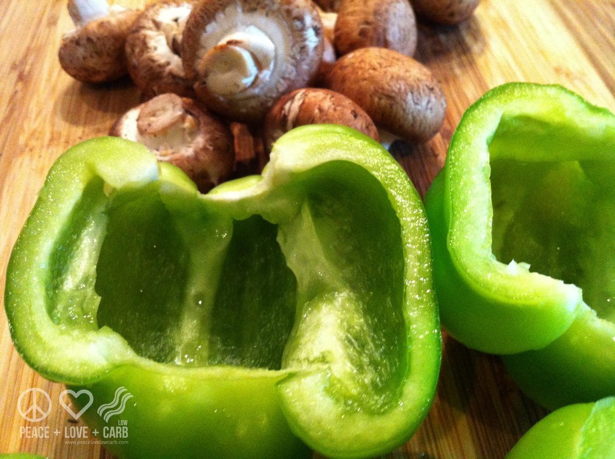 Philly Cheese Steak Stuffed Peppers - Low Carb, Gluten Free | Peace Love and Low Carb