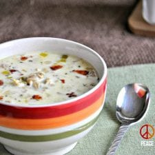 Slow Cooker Low Carb Clam Chowder