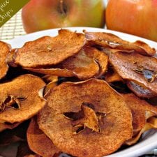 Pumpkin Spice Apple Chips