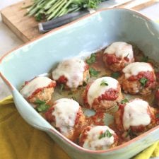 Chicken Parmesan Meatballs
