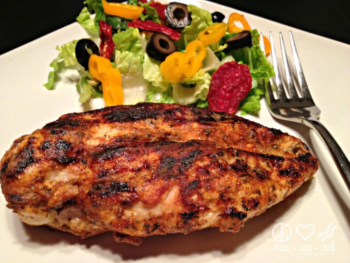 Blackened Dijon Chicken | Peace Love and Low Carb