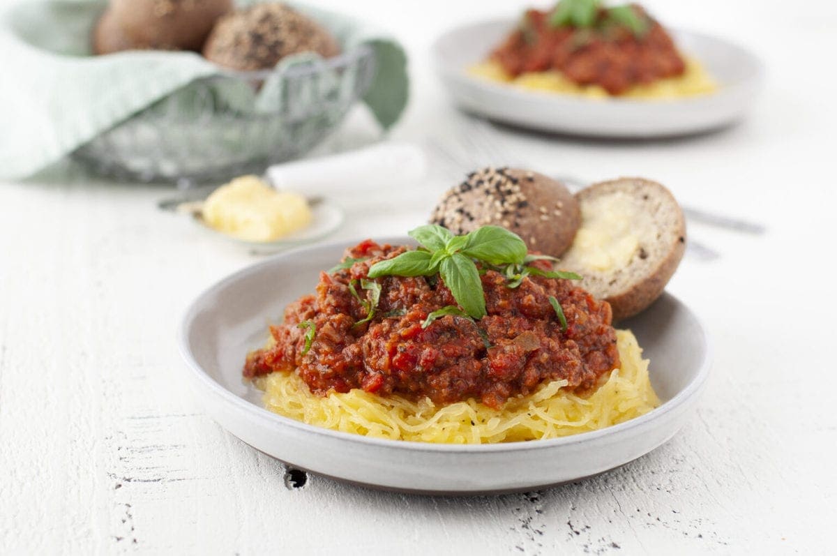 Hearty Tomato Meat Sauce low carb, whole30 Peace Love and Low Carb