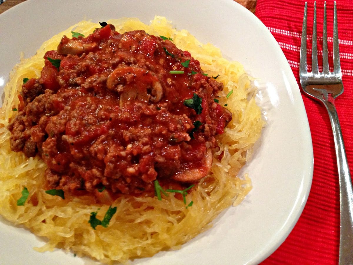 Hearty Tomato Meat Sauce Low Carb, Gluten Free Peace Love and Low Carb