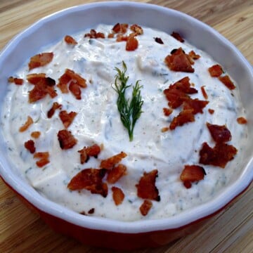 Keto Bacon Ranch Dressing - Low Carb, Gluten Free | Peace Love and Low Carb