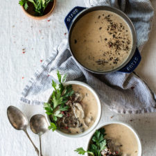 Keto Beef Stroganoff Soup