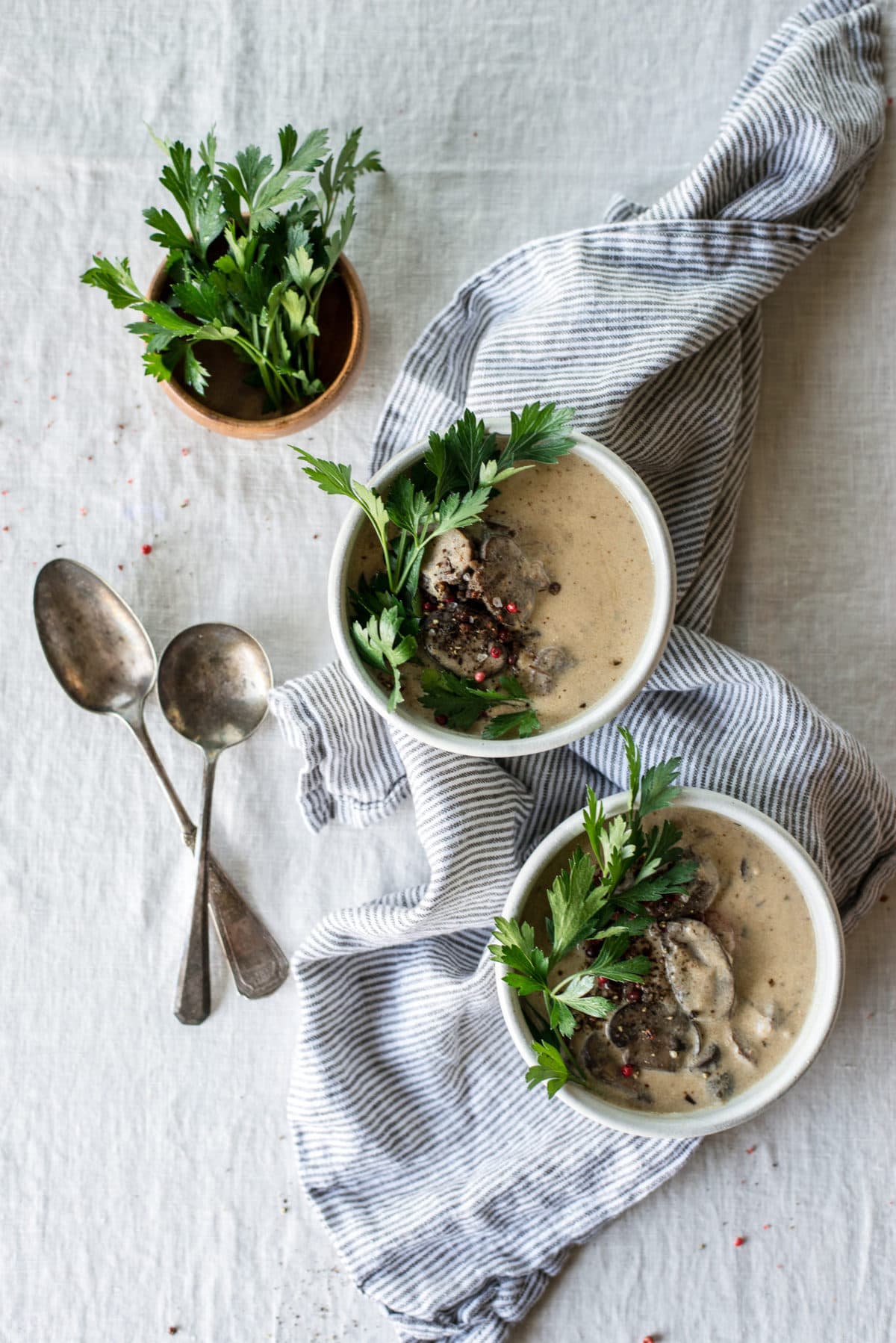 Keto Beef Stroganoff Soup | Peace Love and Low Carb