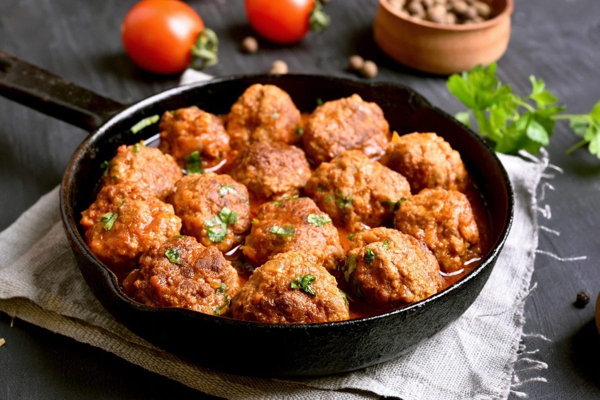 Tomato Dijon Turkey Meatballs | Peace Love and Low Carb