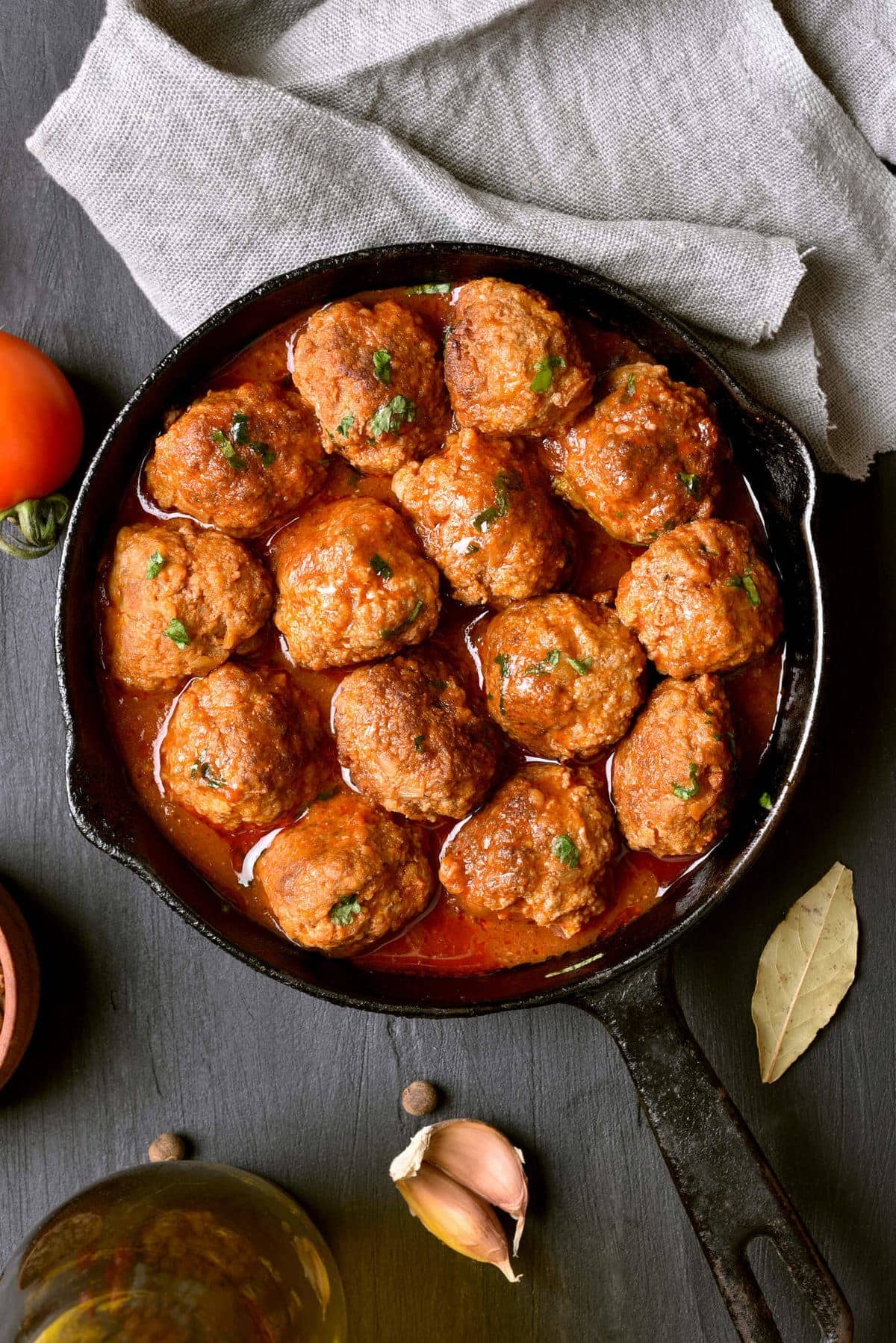 Tomato Dijon Turkey Meatballs | Peace Love and Low Carb