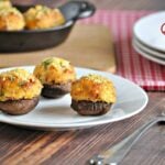 Crab and Bacon Stuffed Mushrooms