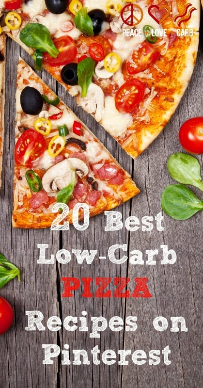 20 Best Low Carb Pizza Recipes on Pinterest