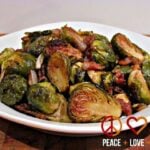 Balsamic Roasted Brussels Sprouts with Maple Bacon