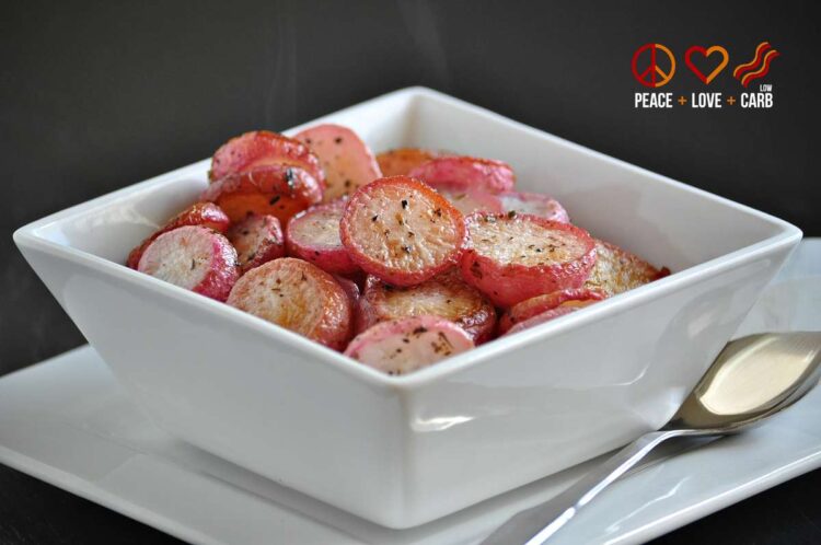 Butter Roasted Radishes