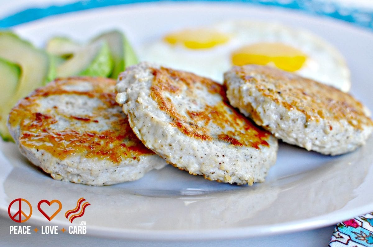 Maple Chicken Breakfast Sausage - Low Carb, Paleo, Gluten Free