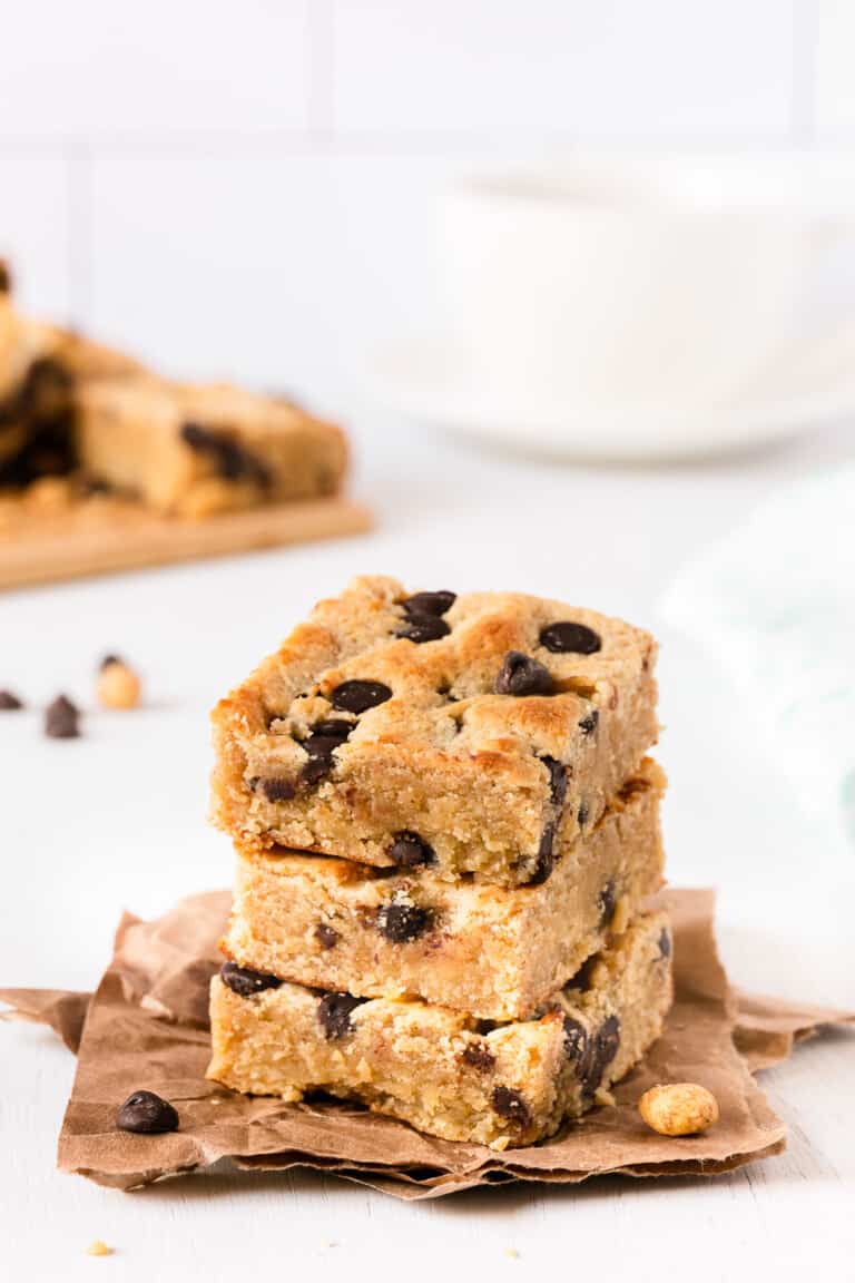 Chocolate Peanut Butter Bars low carb Peace Love and Low Carb