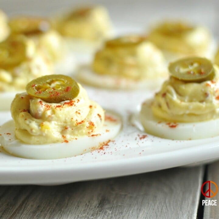 Dill Pickle Deviled Eggs Keto Whole30 Peace Love And Low Carb 9123