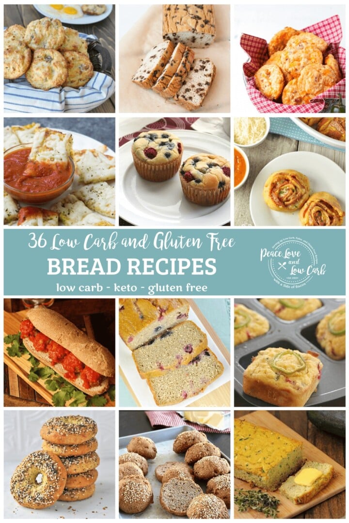 Low Carb Bread Recipes | Peace Love and Low Carb