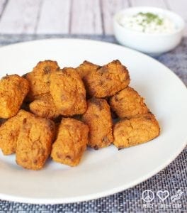 Bacon Sweet Potato Tots - from The Primal Low Carb Kitchen Cookbook