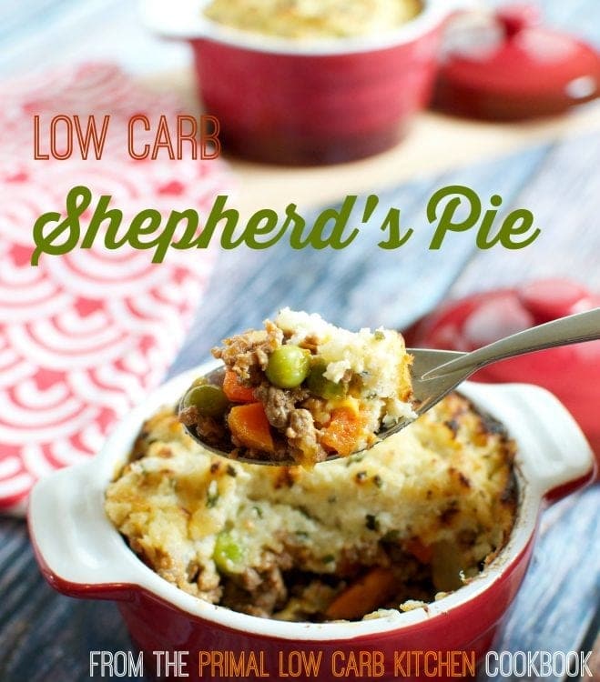 Shepherd's Pie - from The Primal Low Carb Kitchen Cookbook