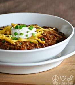 Three Meat No Bean Chili - Low Carb, Gluten Free