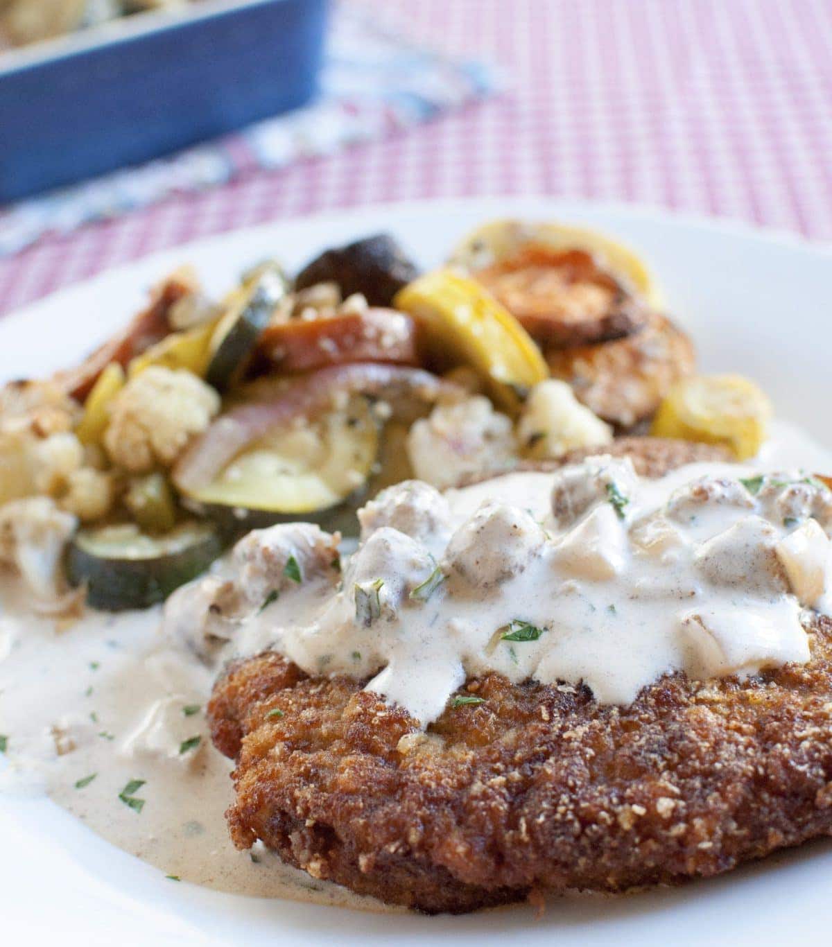 Chicken Fried Steak With Gravy