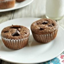 Low Carb Chocolate Mocha Cupcakes