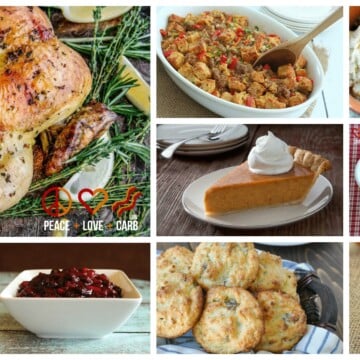 Your Low Carb Thanksgiving Table | Peace Love and Low Carb