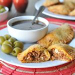 Beef and Chorizo Empanadas with Balsamic Chimichurri - Low Carb, Gluten Free