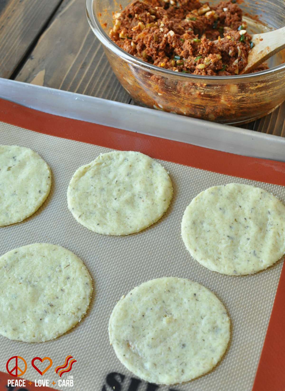 Beef and Chorizo Empanadas with Balsamic Chimichurri - Low Carb, Gluten Free