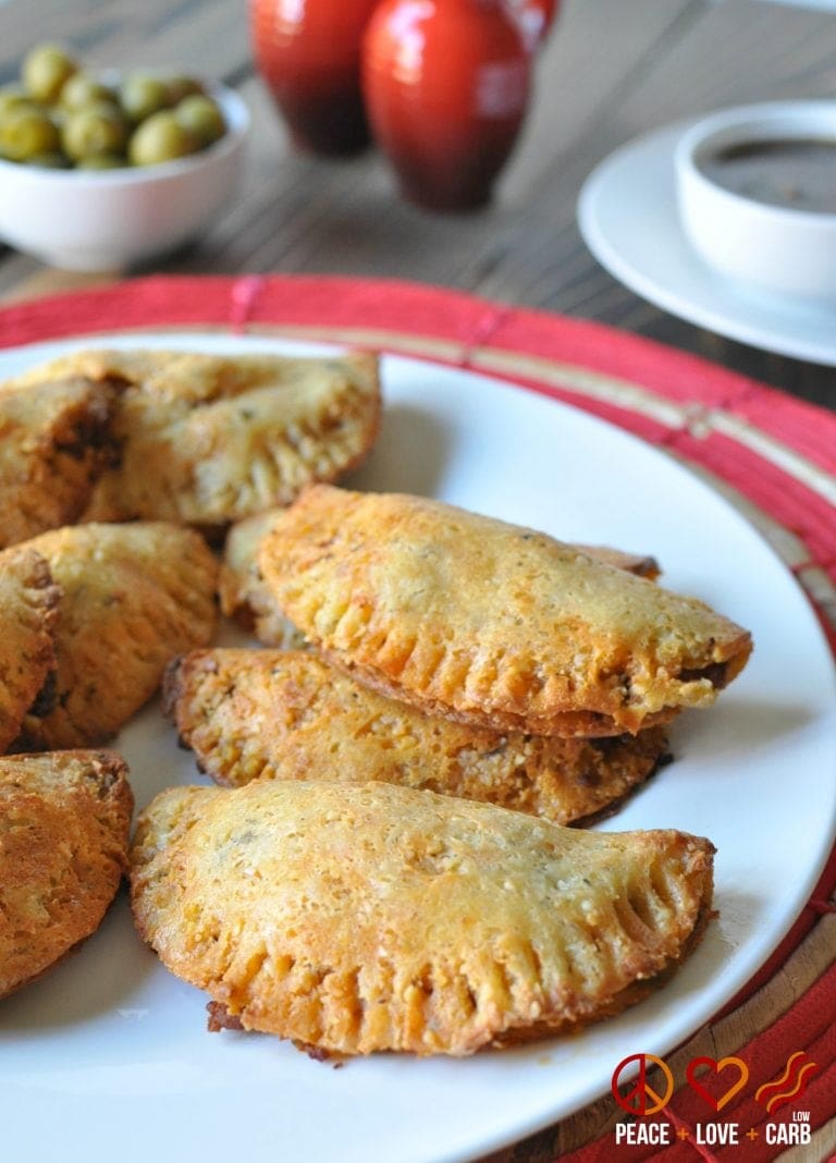 Beef and Chorizo Low Carb Empanadas Peace Love and Low Carb
