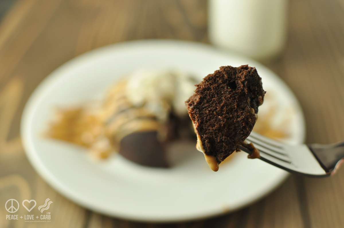 Low Carb Flourless Chocolate Peanut Butter Cake