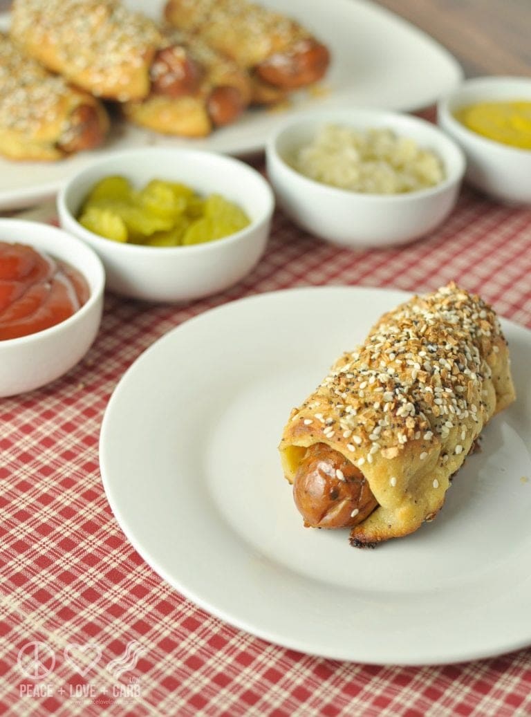 Keto Everything Bagel Dogs Peace Love and Low Carb