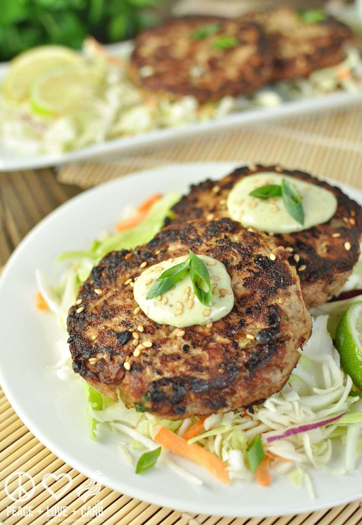 Asian Tuna Cakes - Low Carb | Peace Love and Low Carb 