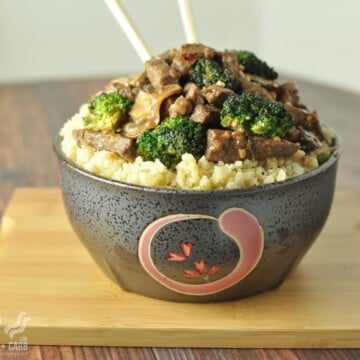 Beef and Broccoli Stir Fry - Low Carb, Gluten Free | Peace Love and Low Carb