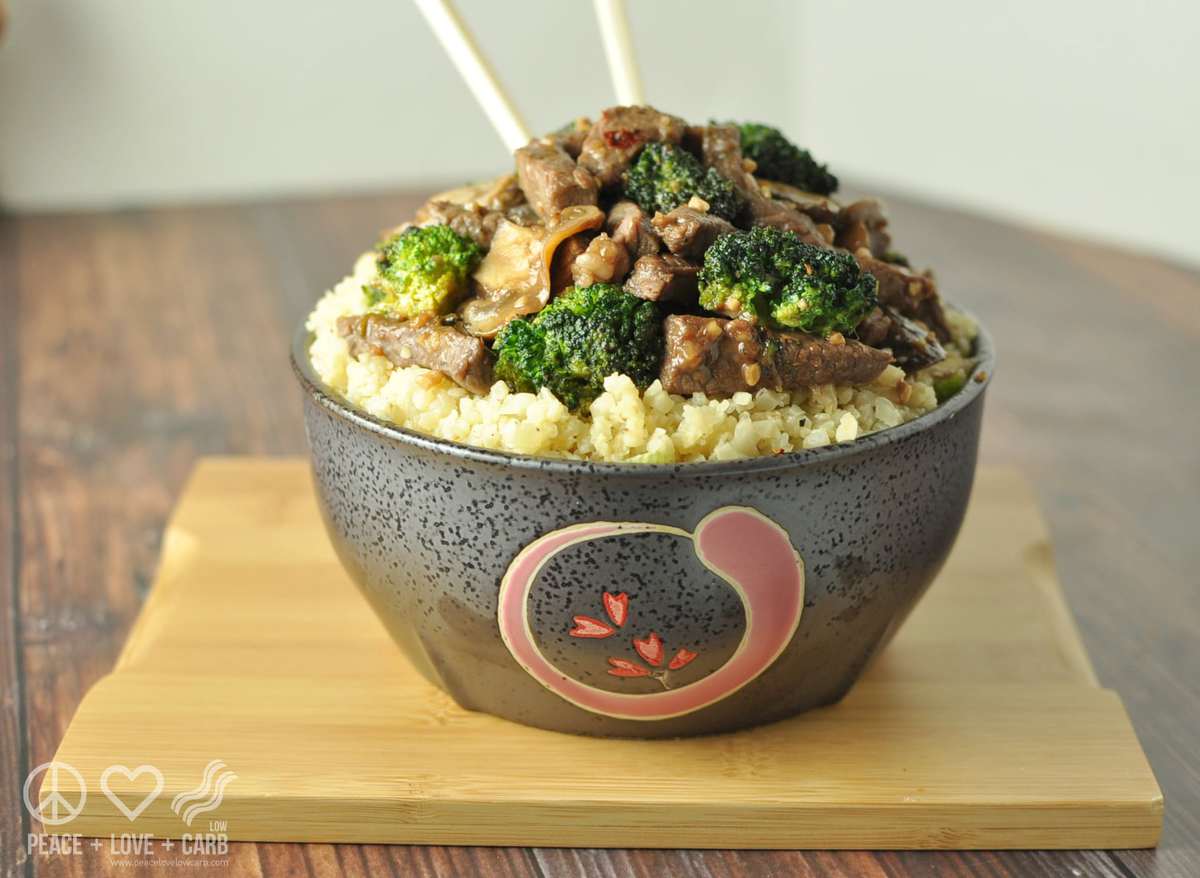 Keto Beef and Broccoli Stir Fry | Peace Love and Low Carb