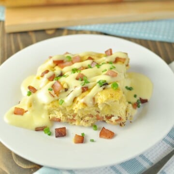 Eggs Benedict Casserole - Low Carb, Gluten Free, Paleo | Peace Love and Low Carb