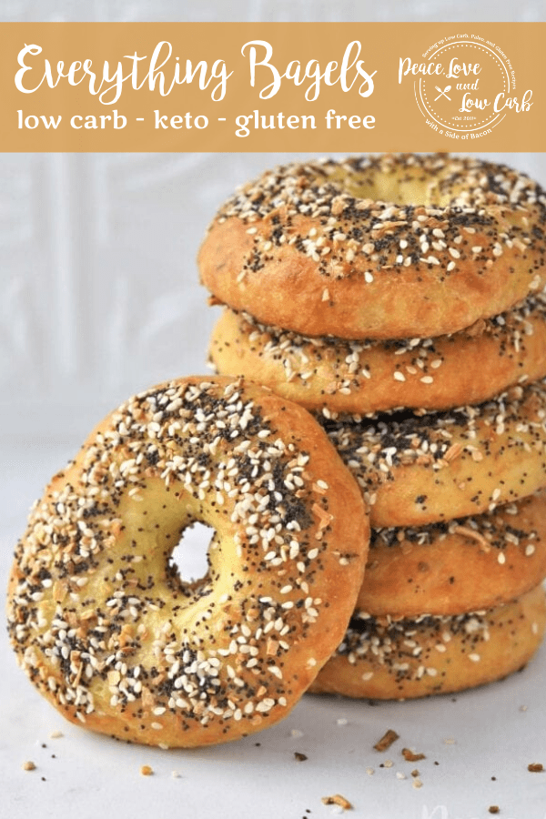 Keto Everything Bagels | Peace Love And Low Carb