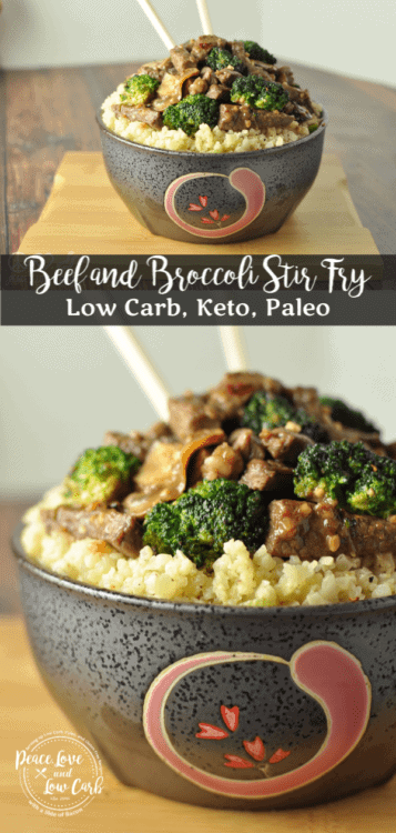 Paleo Beef and Broccoli Stir Fry | Peace Love and Low Carb